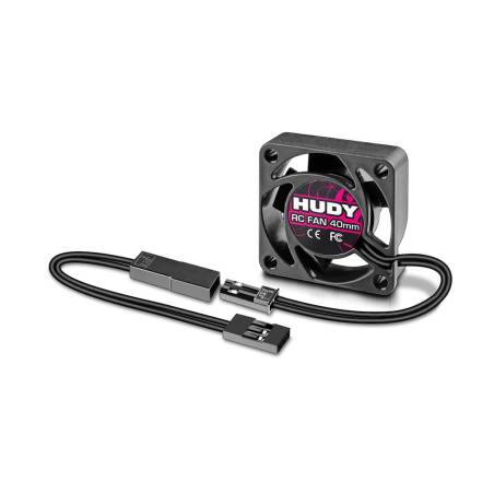 HUDY BRUSHLESS RC FAN 40MM - INTERNAL SOLDERING TABS - HUDY