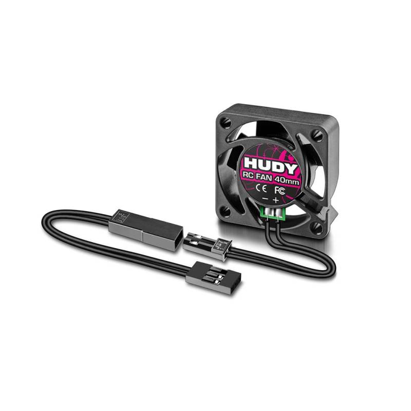 HUDY BRUSHLESS RC FAN 40MM - EXTERNAL SOLDERING TABS - HUDY - 293111 HUDY BRUSHLESS RC FAN 40MM - EXTERNAL SOLDERING TABS - HUDY - 293111