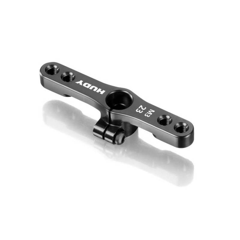 ALU CLAMP THROTTLE SERVO HORN - KO PROPO, SANWA - 2-HOLE M3 - 23T - 2 ALU CLAMP THROTTLE SERVO HORN - KO PROPO, SANWA - 2-HOLE M3 - 23T - 2