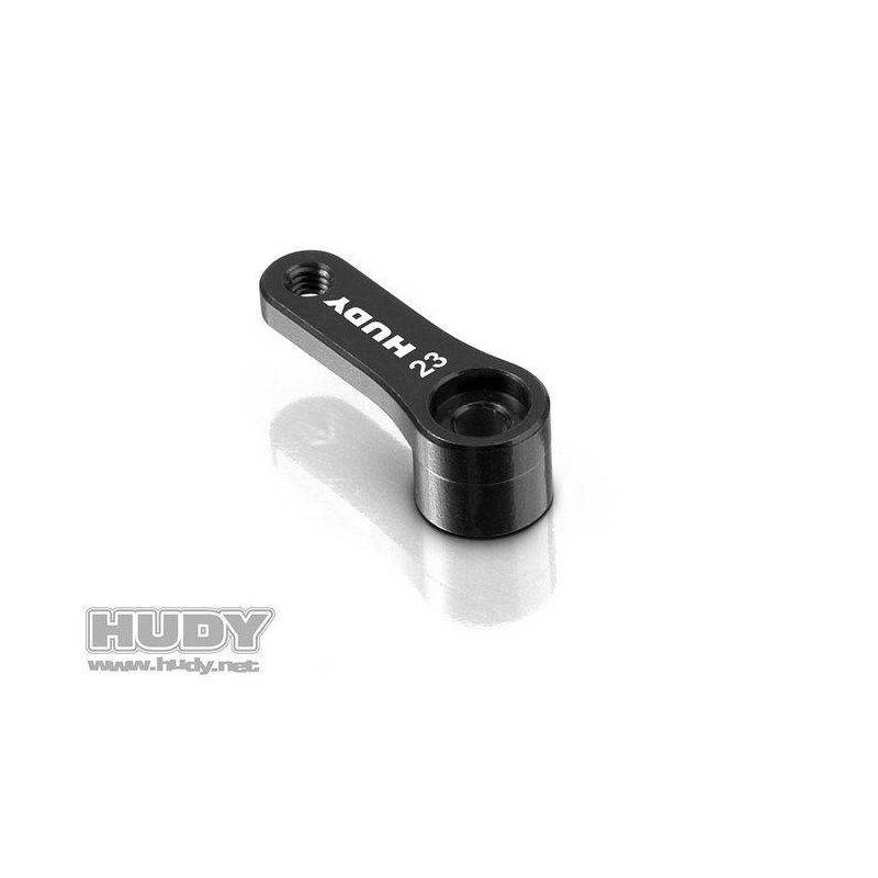 ALU SERVO HORN - KO PROPO, SANWA - OFFSET 1-HOLE M3 - 23T - HUDY ALU SERVO HORN - KO PROPO, SANWA - OFFSET 1-HOLE M3 - 23T - HUDY