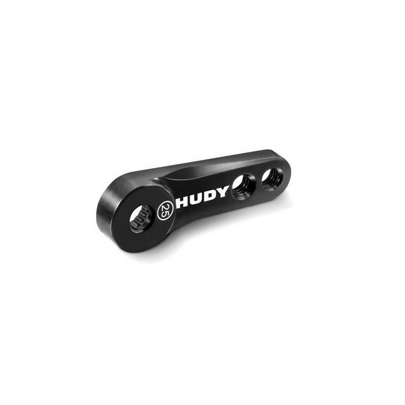 ALU SERVO HORN - FUTABA, SAVÖX - 2-HOLE M3 - 25T - HUDY ALU SERVO HORN - FUTABA, SAVÖX - 2-HOLE M3 - 25T - HUDY