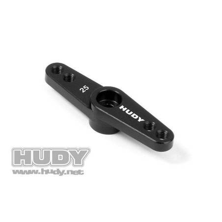 ALU THROTTLE SERVO HORN - FUTABA, SAVÖX - OFFSET 2-HOLE M3 - 25T - V2