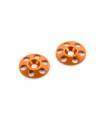 HUDY ALU REAR WING SHIM - ORANGE (2) - HUDY