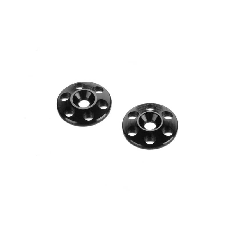 HUDY ALU REAR WING SHIM - BLACK (2) - HUDY - 293561-K HUDY ALU REAR WING SHIM - BLACK (2) - HUDY - 293561-K