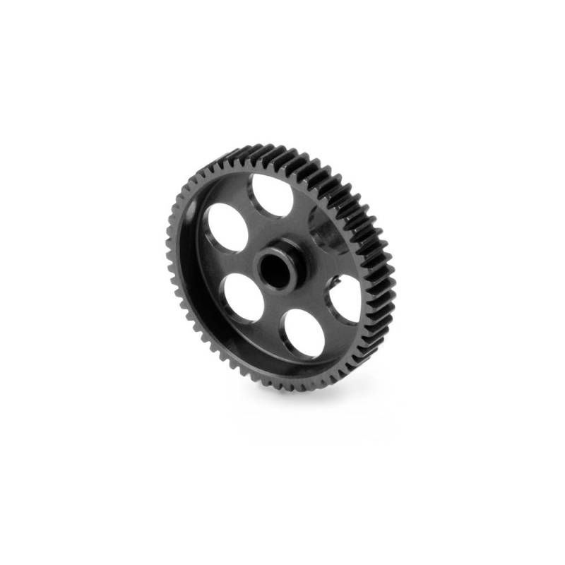 HUDY ALU LIGHT PINION GEAR - HARD COATED - 56T / 64 - HUDY - 294156 HUDY ALU LIGHT PINION GEAR - HARD COATED - 56T / 64 - HUDY - 294156