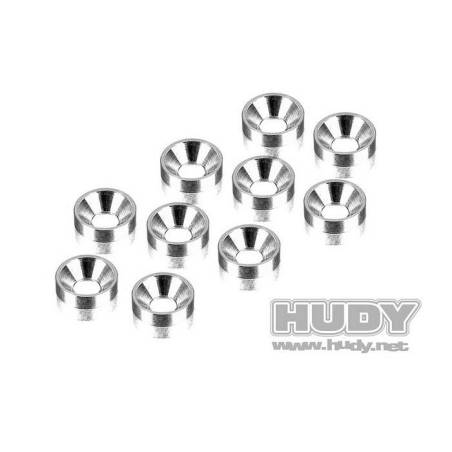 ALU COUNTERSUNK SHIM (10) - HUDY