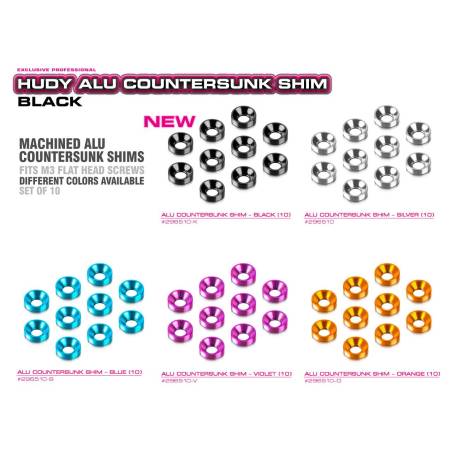 ALU COUNTERSUNK SHIM (10) - 296510 - HUDY
