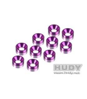 ALU COUNTERSUNK SHIM - VIOLET (10) - 296510-V - HUDY