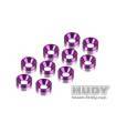 ALU COUNTERSUNK SHIM - VIOLET (10) - 296510-V - HUDY