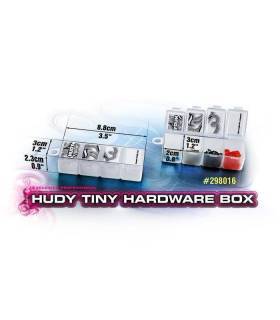 HUDY TINY HARDWARE BOX - 4-COMPARTMENTS - 298016 - HUDY