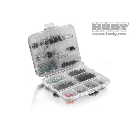 HUDY HARDWARE BOX - DOUBLE-SIDED - COMPACT - HUDY
