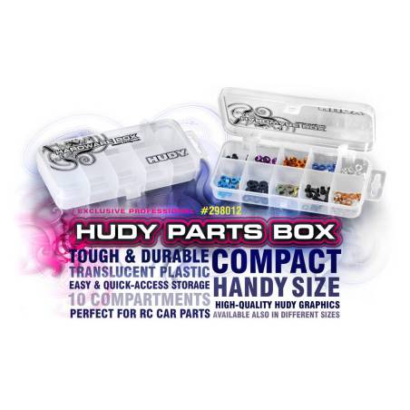 HUDY PARTS BOX - 10-COMPARTMENTS - HUDY
