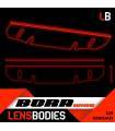 LENSBODIES 1/8 ONROAD RIGIDIFICADOR CARROCERIA CON ALERON