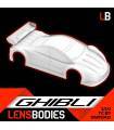 1/10 ONROAD BODY GHIBLI LIGHT WEIGHT - HOT RACE