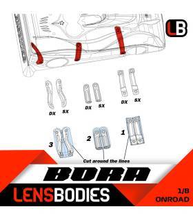 LENSBODIES 1/8 ONROAD RIGIDIFICADOR CARROCERIA 