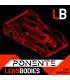 LENSBODIES 1/12 ONROAD CARROCERIA PONENTE ULTRA LIGHT WEIGHT