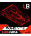 1/12 ONROAD BODY PONENTE ULTRA LIGHT WEIGHT - HOT RACE