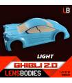 LENSBODIES 1/10 ONROAD CARROCERIA GHIBLI 2.0 LIGHT WEIGHT