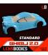 1/10 ONROAD BODY GHIBLI 2.0 STANDARD WEIGHT - HOT RACE