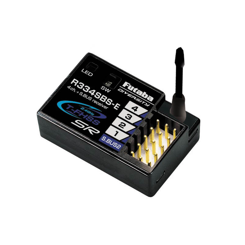 Receiver R334SBS-E without antenna - FUTABA - F01000685 Receiver R334SBS-E without antenna - FUTABA - F01000685