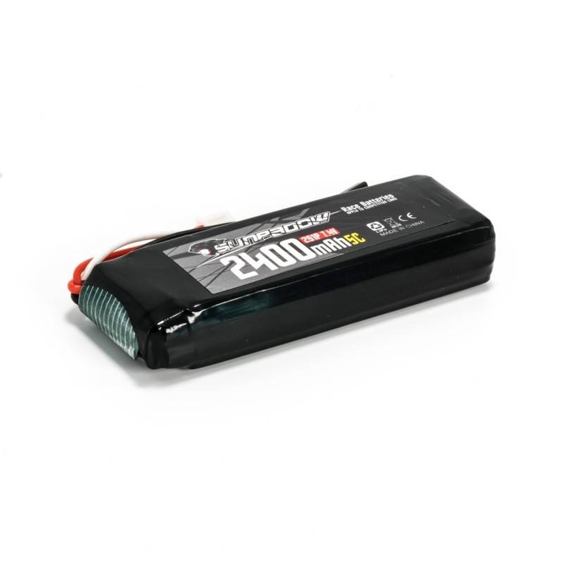 Sunpadow 2400 - 7.4V- 5C Lipo Battery - SUNPADOW - BATTRADIO2400 Sunpadow 2400 - 7.4V- 5C Lipo Battery - SUNPADOW - BATTRADIO2400