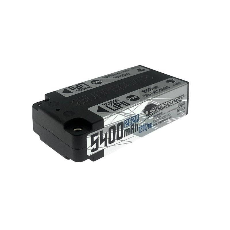 Sunpadow 5400mAh 7.4V 2S1P Shorty Platin Sunpadow 5400mAh 7.4V 2S1P Shorty Platin
