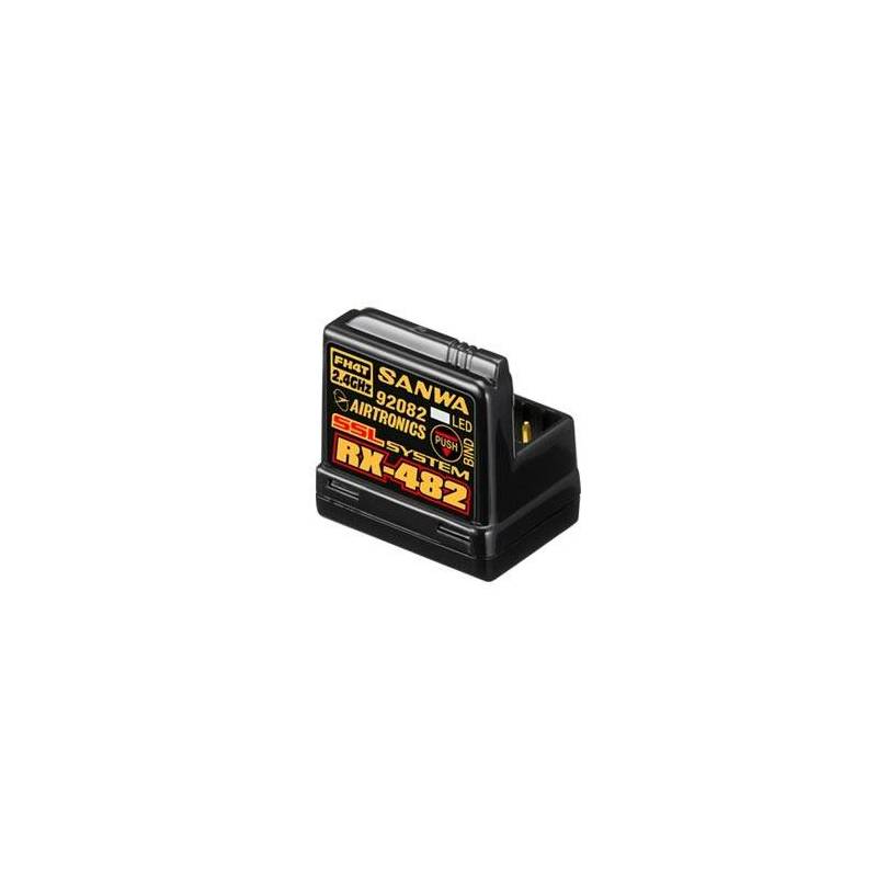 Sanwa RX-482 Receiver whitout antenna - SANWA - S107A41257A Sanwa RX-482 Receiver whitout antenna - SANWA - S107A41257A