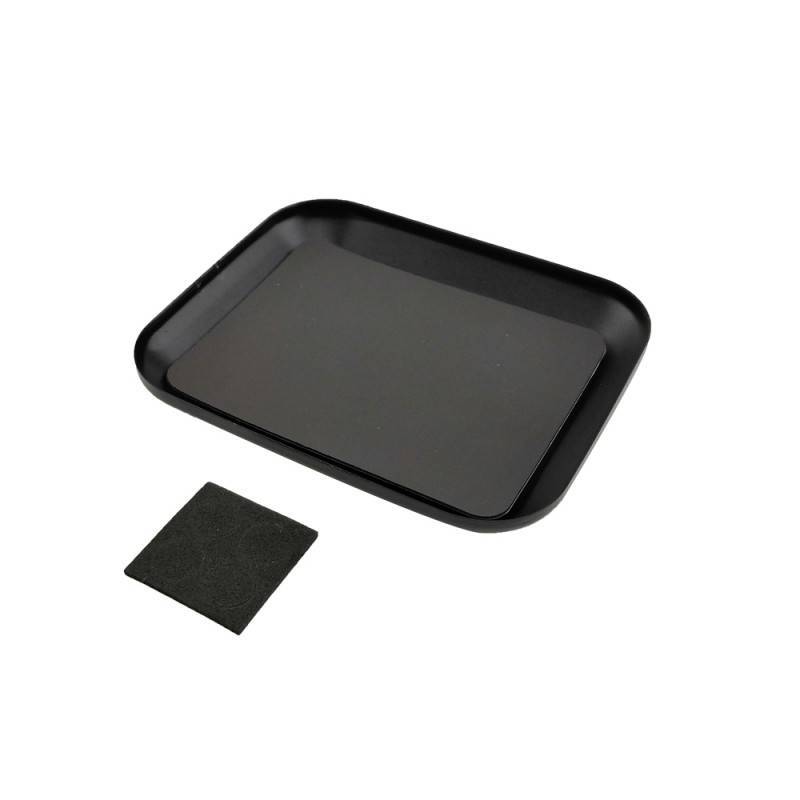MAGNETIC PARTS TRAY BLACK - RC PARTS - RC14003-BLK MAGNETIC PARTS TRAY BLACK - RC PARTS - RC14003-BLK