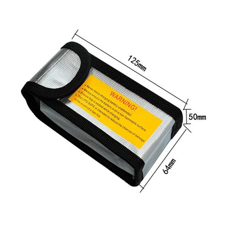 LIPO SAFETY BAG 64x50x125mm - RC PARTS - RC15020 LIPO SAFETY BAG 64x50x125mm - RC PARTS - RC15020