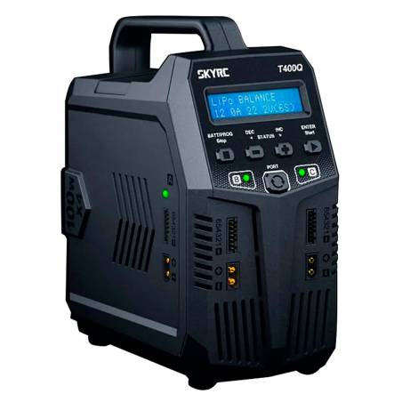 CHARGER T400Q LIPO 1-6S 4X100W 240VAC