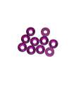 4 mm. ALU WASHER PURPLE (10 pcs) - UR1511-P - ULTIMATE