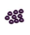 Rondelle cuvette 3mm Violet tete cyl(x8) - ULTIMATE - UR1521-P