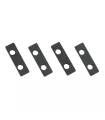 CARBON FIBER SERVO SPACER 1mm (4pcs) - ULTIMATE - UR1810