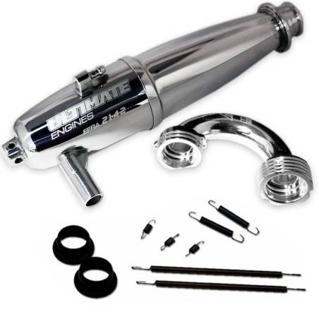 ULTIMATE ENGINE MXS CERAMIC WITH 2142 PIPE SET - UR3401-MXSE2142