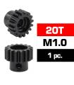 HSS STEEL M1.0 PINION GEAR 20T W/5.0mm BORE - ULTIMATE - UR4310-20