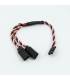 FUTABA TWISTED Y-SPLITTER SERVO LEAD (15cm) - UR46213 - ULTIMATE