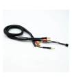 2S CHARGE CABLE LEAD w/4mm & 5mm BULLET CONNECTOR (60cm) - UR46502 - 