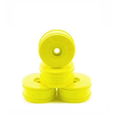 Llantas amarillas 1/8 Buggy Offroad de Fastrace (4 ud.)