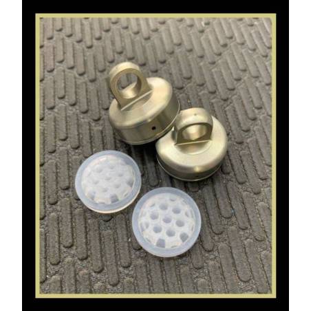 Fastrace 4 holes Cap with Honeycomb membrane HB (2) Hard - FR6041HBGM