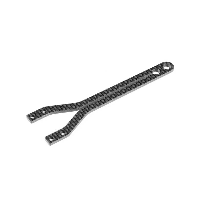 X4G'23 GRAPHITE UPPER DECK - SPLIT FRONT - 2.0MM - XRAY X4G'23 GRAPHITE UPPER DECK - SPLIT FRONT - 2.0MM - XRAY