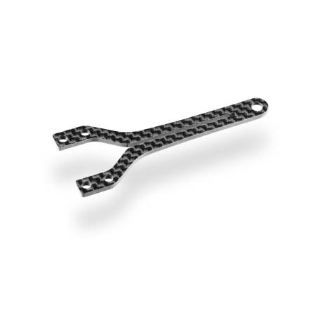 X4F GRAPHITE UPPER DECK - SPLIT FRONT - 2.0MM - XRAY