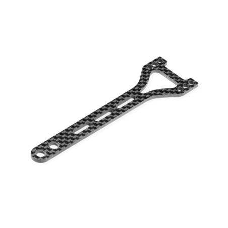 X4'23 GRAPHITE UPPER DECK - SPLIT REAR - 2.0MM - XRAY