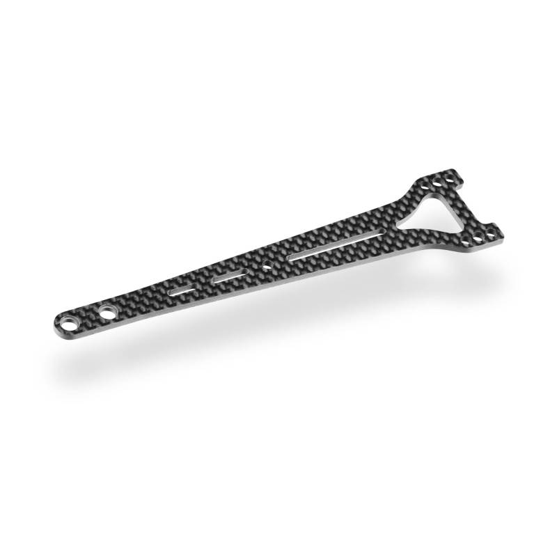 X4F GRAPHITE UPPER DECK - SPLIT REAR - 2.0MM - XRAY - 301076 X4F GRAPHITE UPPER DECK - SPLIT REAR - 2.0MM - XRAY - 301076