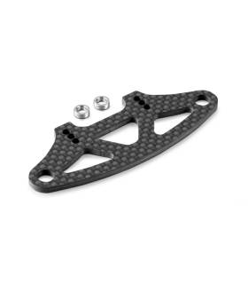 GRAPHITE BUMPER UPPER HOLDER FOR ADJUSTABLE BODY MOUNTS 2.5MM - 30121