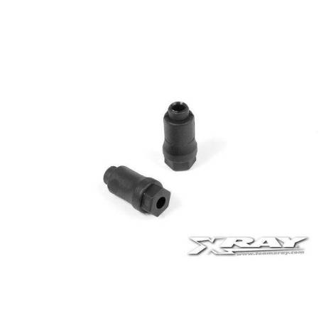 T4 COMPOSITE BRACE FOR BUMPER - LOW (2) - 301325 - XRAY