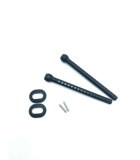 FRONT BODY MOUNT SET 6MM - 301322 - XRAY