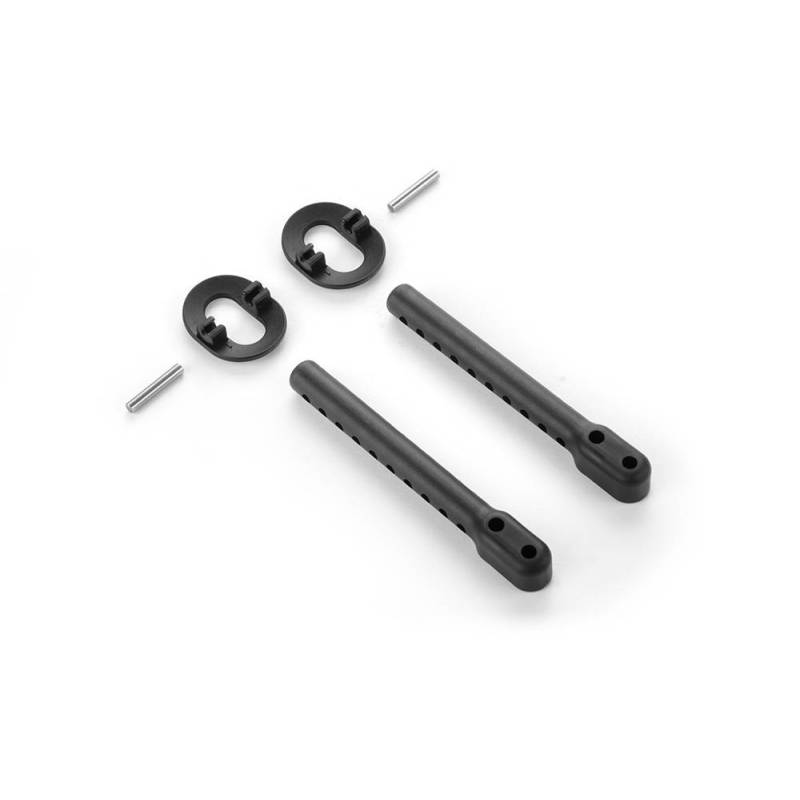 COMPOSITE REAR 6MM ADJUSTABLE BODY MOUNT SET +1MM HEIGHT - 301337 - X COMPOSITE REAR 6MM ADJUSTABLE BODY MOUNT SET +1MM HEIGHT - 301337 - X