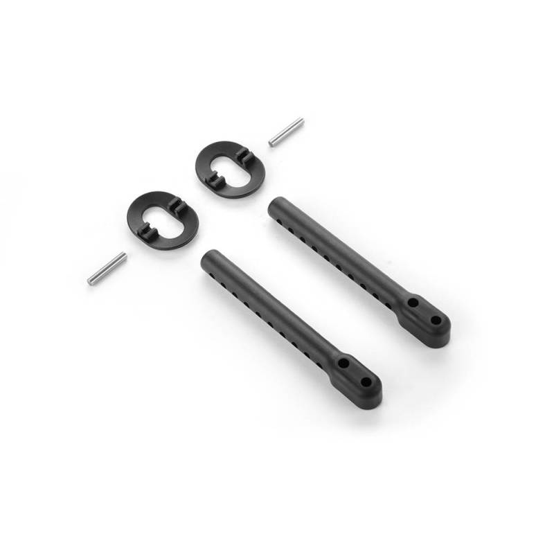 COMPOSITE REAR 6MM ADJUSTABLE BODY MOUNT SET - XRAY COMPOSITE REAR 6MM ADJUSTABLE BODY MOUNT SET - XRAY