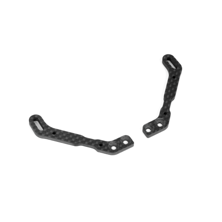 X4 GRAPHITE BODY POST HOLDER (L+R) - XRAY - 301380