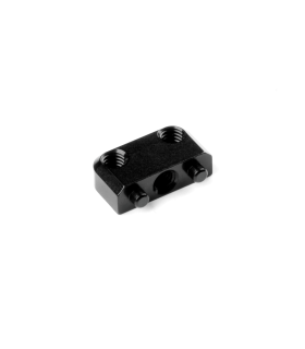 X4 ALU PLATE FOR REAR GRAPHITE BODY POST HOLDER - XRAY - 301370